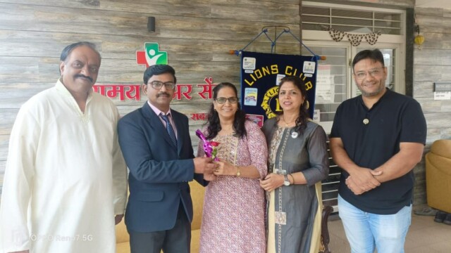 Lions Club Visit